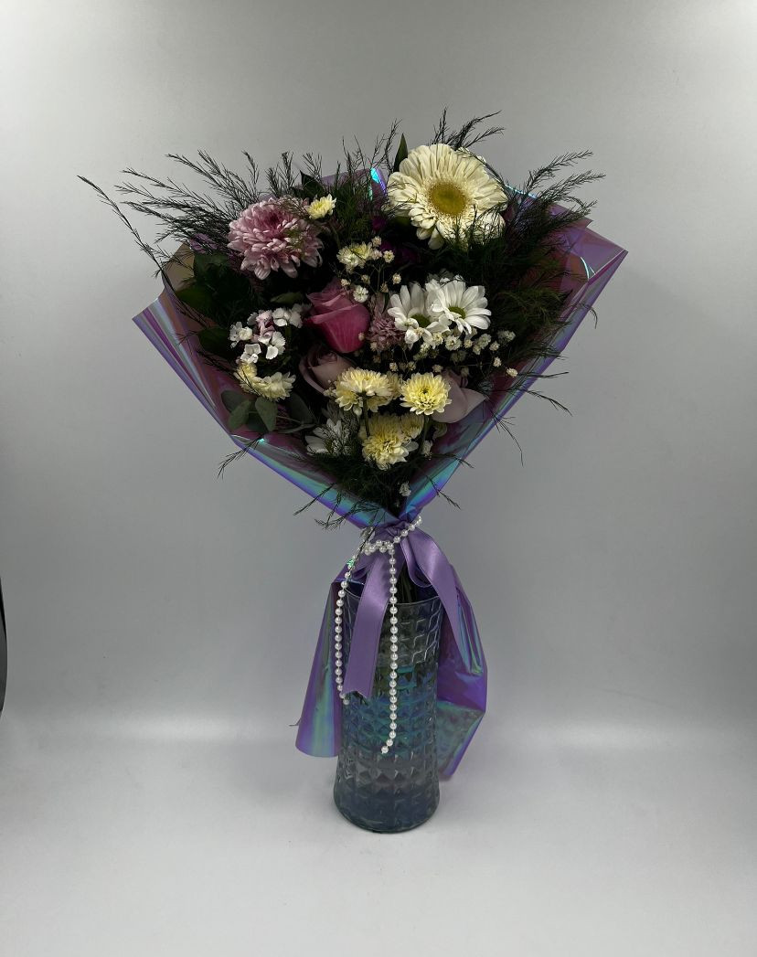 Kasımpatı Ve Gerbera Buketi